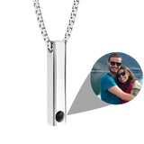 Colar Masculino Minimalista Personalizado com Foto Especial BraveBond