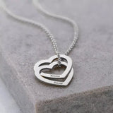 Colar Coração de Mãe Personalizável com Nomes