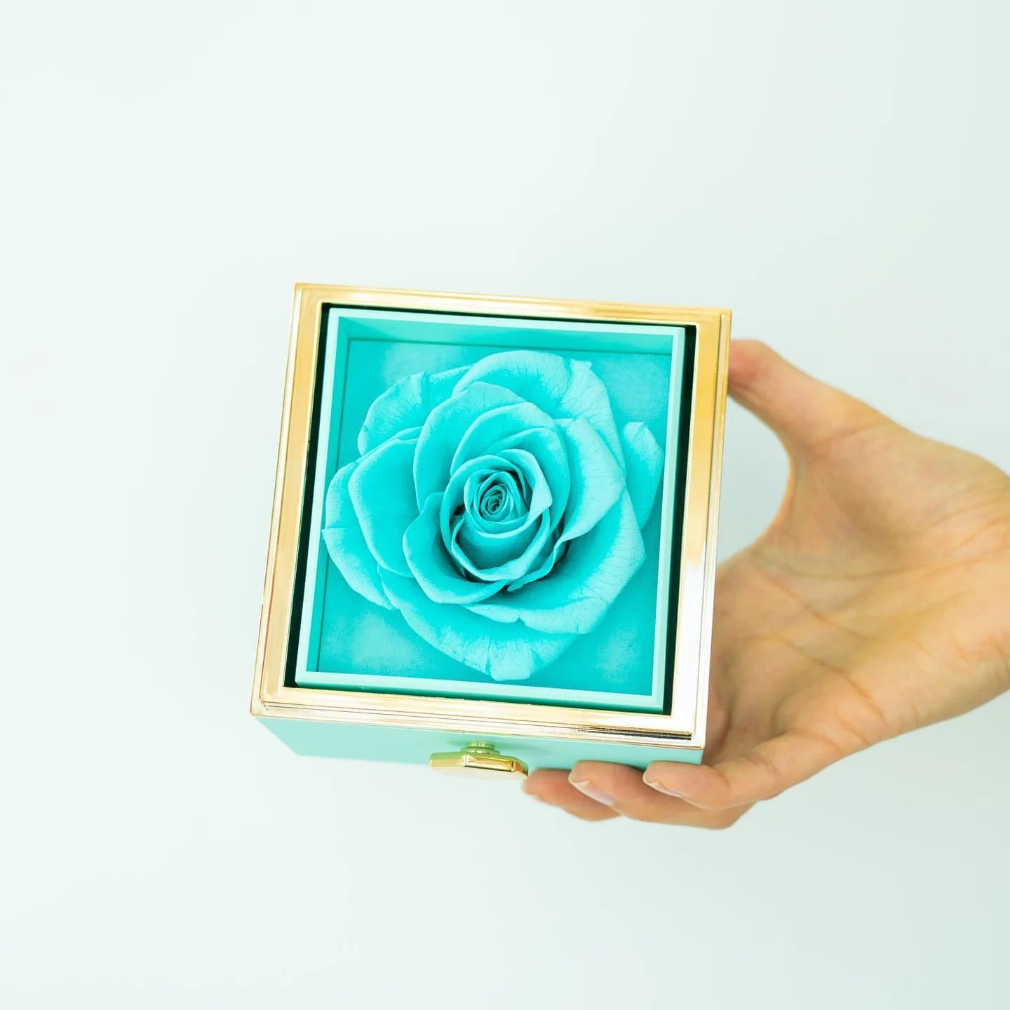 Colar com Nome Personalizado em Caixa com Rosa – Presente Feminino, colar feminino, colar de coração, colar com nomes, colar com rosa, colar para presente, presente romântico, presente dia dos namorados - lojamillani