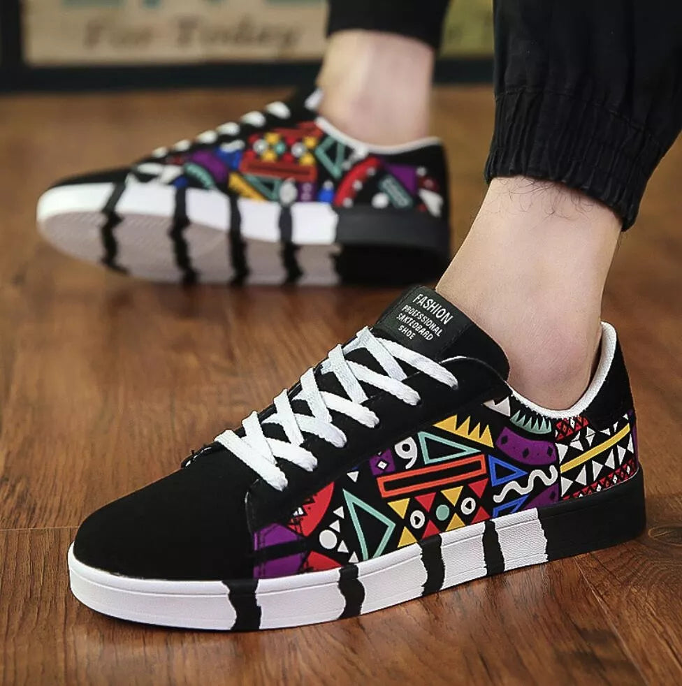 Tênis Casual Feminino Psychedelic