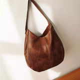 Bolsa Feminina de Couro Shopper Tote Bella Vintage