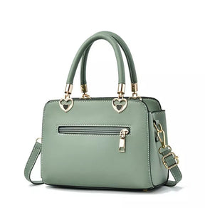 Bolsa Tiracolo Feminina em Couro Abbey, Bolsa Feminina Verde Tiracolo, Bolsa Tiracolo de Couro, Bolsa de Couro, Bolsa Verde de Couro, Bolsa de Mão, Bolsa de Ombro, Bolsa Verde - lojamillani