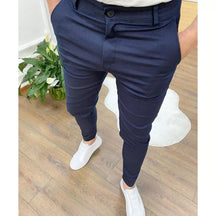 Calça Alfaiataria Masculina Premium Skinny Vittorio, Calça Azul Marinho, Calça Alfaiataria, Calça Skinny, Calça Masculina Premium, Calça Masculina Social, Calça Social Skinny, Calça Masculina Apertada - lojamillani