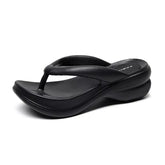 Chinelo Plataforma Feminino Sandrinha, Chinelo Plataforma Preto, Chinelo Feminino Plataforma, Chinelo Confortável, Chinelo Preto - lojamillani