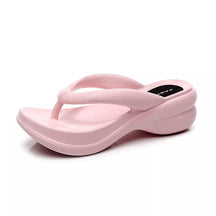 Chinelo Plataforma Feminino Sandrinha, Chinelo Plataforma Rosa, Chinelo Feminino Plataforma, Chinelo Confortável, Chinelo Rosa - lojamillani