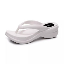 Chinelo Plataforma Feminino Sandrinha, Chinelo Plataforma Branco, Chinelo Feminino Plataforma, Chinelo Confortável, Chinelo Branco - lojamillani