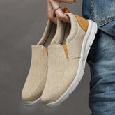 Sapatênis Masculino Slip On Casual Comfort, Sapatênis Mocassim, Sapatênis Slip On, Sapatênis Casual Cáqui, Sapatênis Confortável, Sapatênis Social, Sapatênis Leve - lojamillani 