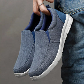 Sapatênis Masculino Slip On Casual Comfort, Sapatênis Mocassim, Sapatênis Slip On, Sapatênis Casual Azul-Naval, Sapatênis Confortável, Sapatênis Social, Sapatênis Leve - lojamillani