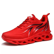 Tênis Esportivo Masculino AirFlame, Tênis Esportivo Vermelho, Tênis Masculino Vermelho, Tênis de Corrida, Tênis Exclusivo, Tênis com Efeito Chamas - lojamillani