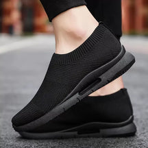 Tênis Feminina Para Caminhada e Academia Slip-On Anti Impacto, Tênis Para Academia Preto, Tênis Para Caminhada Preto, Tênis Para Exercícios, Tênis Confortável - lojamillani