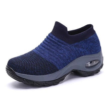 Tênis Feminino Para Caminhadas Advanced Plus, Tênis feminino azul, Tênis sem cadarço, Tênis para caminhada - lojamillani