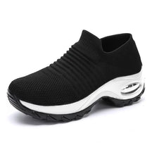 Tênis Feminino Para Caminhadas Advanced Plus, Tênis feminino preto com solado branco, Tênis sem cadarço, Tênis para caminhada - lojamillani