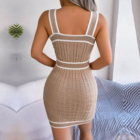 Vestido Feminino Canelado Curto de Alcinha Ariana, Vestido Cáqui, Vestido Canelado Cáqui, Vestido Curto, Vestido de Alcinha, Vestido Curto de Alcinha, Vestido Curto Canelado, Vestido Canelado de Alcinha - lojamillani